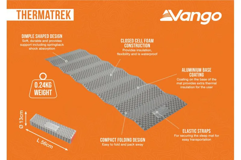 Vango ThermaTrek Folding Sleep Mat-1